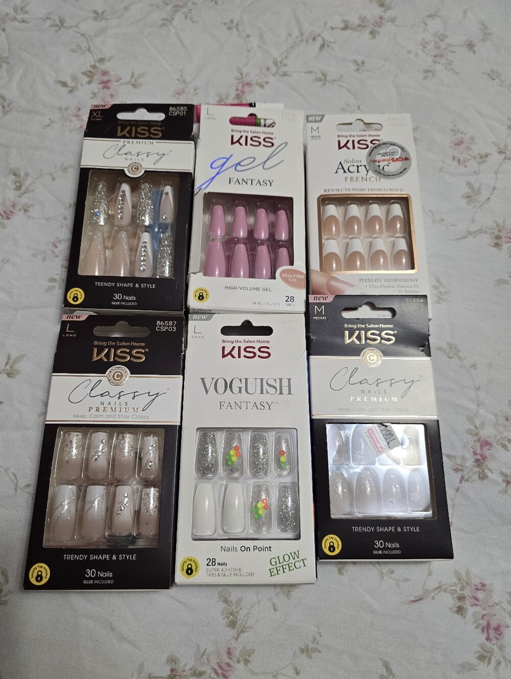 Kiss Primium Press On Nails Bundle Long & XLong